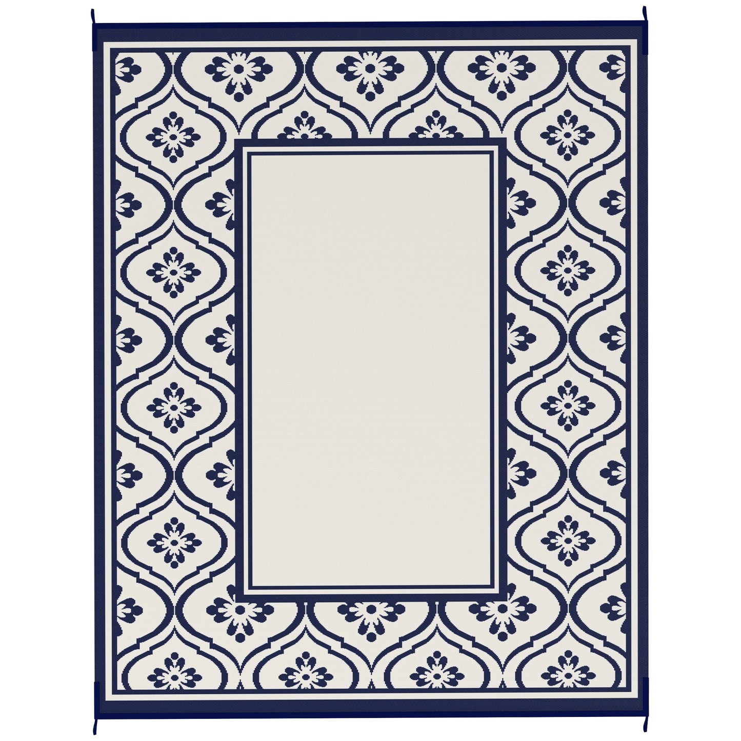 Tapis extérieur réversible 8' x 10' avec sac transport