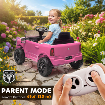 Voiture électrique enfant Dodge RAM 3500 télécommandée 12V