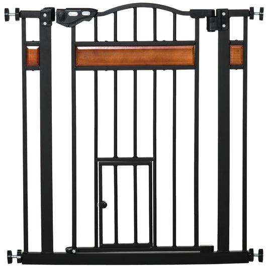 Barrière pour chien extra large avec porte pour chat