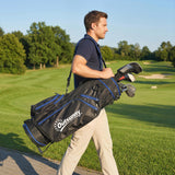 Sac de golf ultraléger avec 6 divisions et poche isotherme