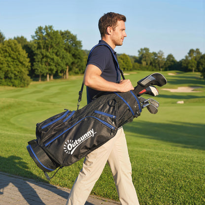 Sac de golf ultraléger avec 6 divisions et poche isotherme
