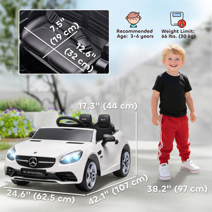 Voiture électrique enfant télécommande parentale double moteur 3-6 ans