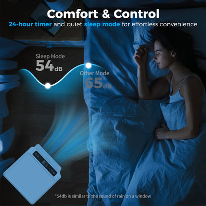 Climatiseur portatif 8 000 BTU 4 fonctions avec minuterie