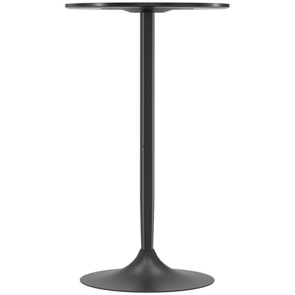 Table haute de bar ronde moderne — bistro 2 personnes