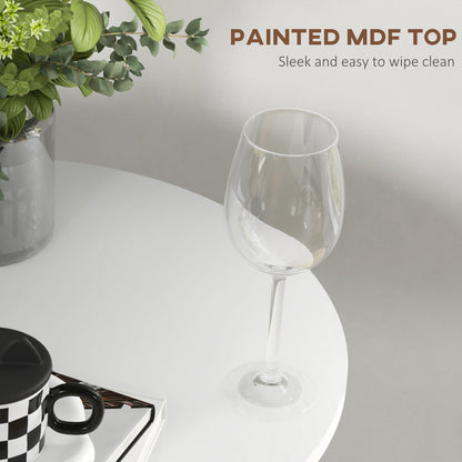 Table haute de bar ronde moderne — bistro 2 personnes
