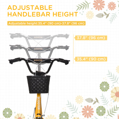 Trottinette pour enfants avec guidon réglable
