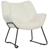 Fauteuil d'appoint Sherpa polaire dossier large