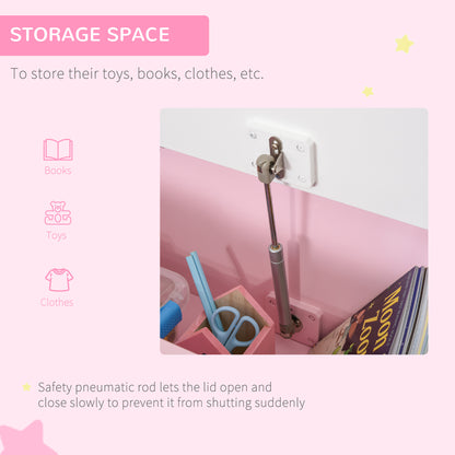 Coffre à jouets avec banc de rangement