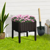 Bac à jardinage surélevé polypropylène avec pieds