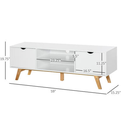 Meuble TV moderne en bois avec rangement