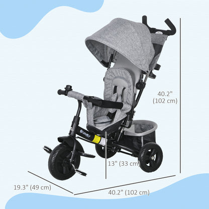 Tricycle évolutif 6 en 1 pour tout-petits 1-5 ans