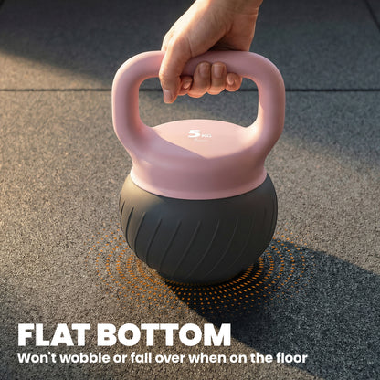 Kettlebell souple poignée antidérapante 5 kg