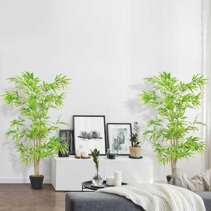 Arbre de bambou artificiel 4 pi