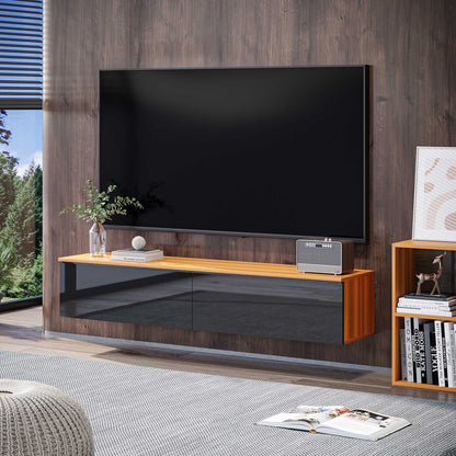 Meuble TV mural suspendu moderne