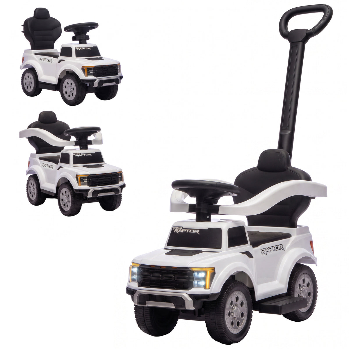 Voiture pousseur 3-en-1 pour tout-petits