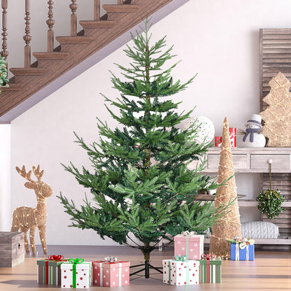 Sapin de Noël artificiel 6 pi base métal