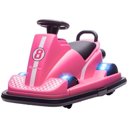 Voiture tamponneuse électrique pour enfants rotation 360