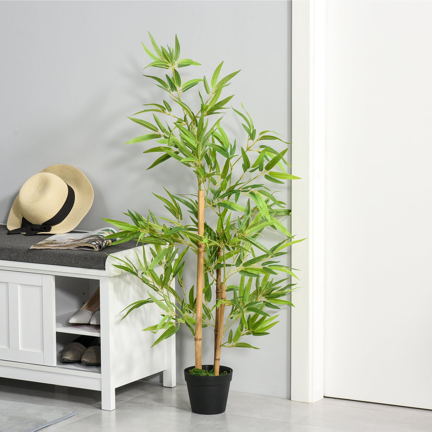 Arbre de bambou artificiel 4 pi