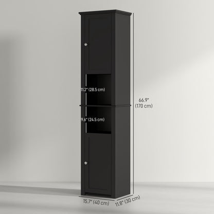 Armoire de salle de bain autoportante haute