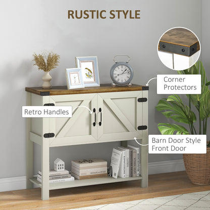 Buffet de cuisine rustique style fermette