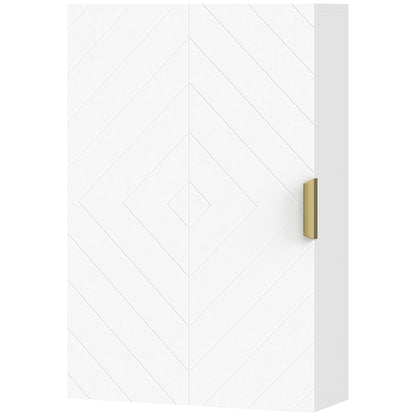 Armoire murale salle de bain avec étagères ajustables