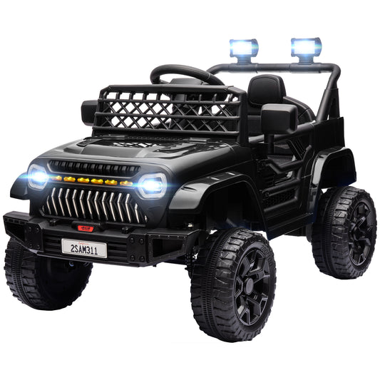 Camion électrique 12V télécommandé pour enfants avec suspension