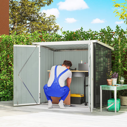 Remise de jardin métallique 5x3 double porte