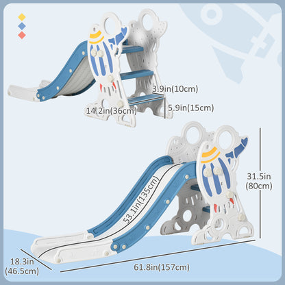 Glissade pour tout-petits thème spatial