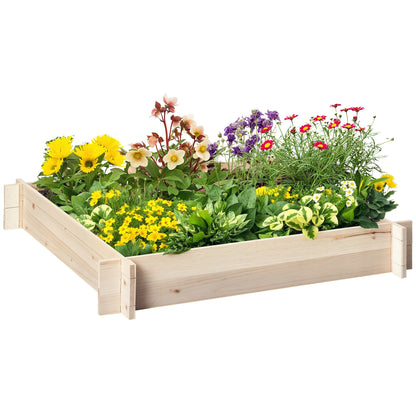 Jardinière surélevée 99 x 99 cm sans vis