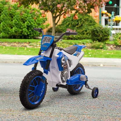 Moto électrique enfant 12V roues amovibles