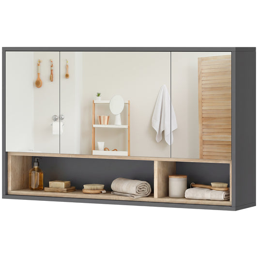 Armoire de toilette murale avec miroir
