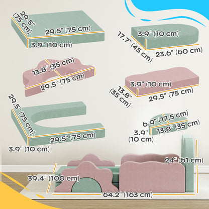 Blocs d'escalade et fosse à balles — Lot de 12