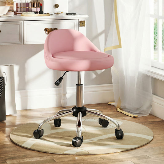 Tabouret de salon roulant et réglable