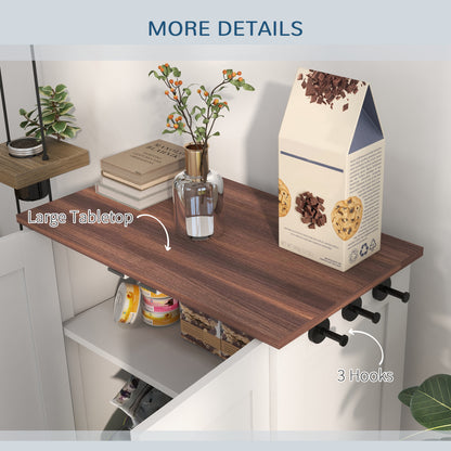 Station d'alimentation chien avec rangement ajustable