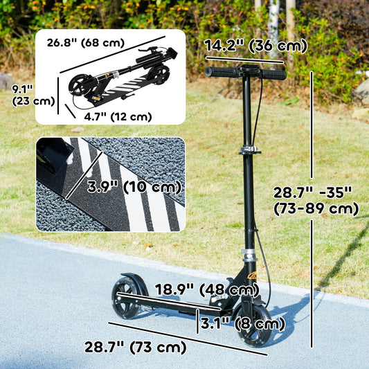 Trottinette enfant roues lumineuses réglable 3-8 ans