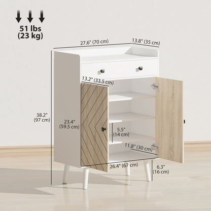 Meuble à chaussures moderne avec tiroir