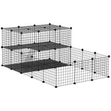 Parc pour petits animaux modulable 46 panneaux