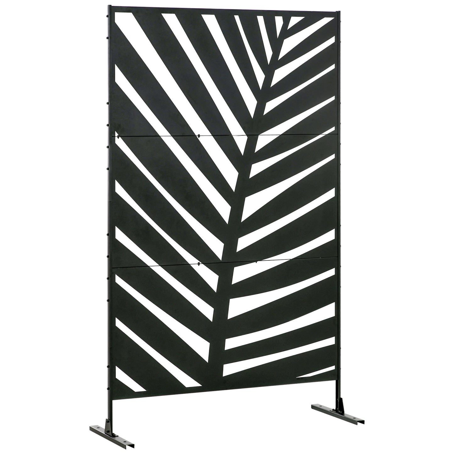 Outsunny Privacy Screen - Willow Style Outdoor Decorative Panel