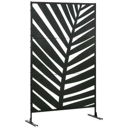 Outsunny Privacy Screen - Willow Style Outdoor Decorative Panel