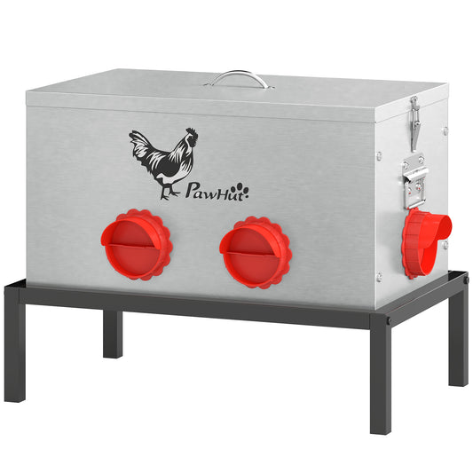 Mangeoire automatique pour poules 16 kg anti-nuisibles