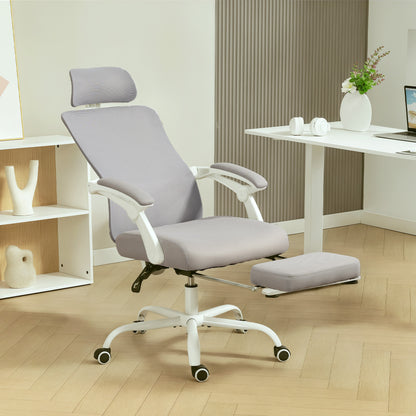 Chaise de bureau ergonomique avec support lombaire ajustable et appui-tête