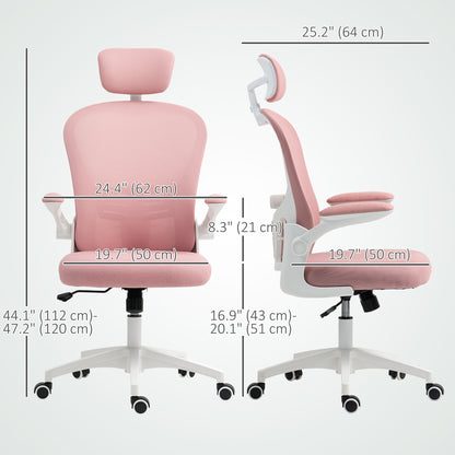 Chaise de bureau ergonomique avec support lombaire 4D