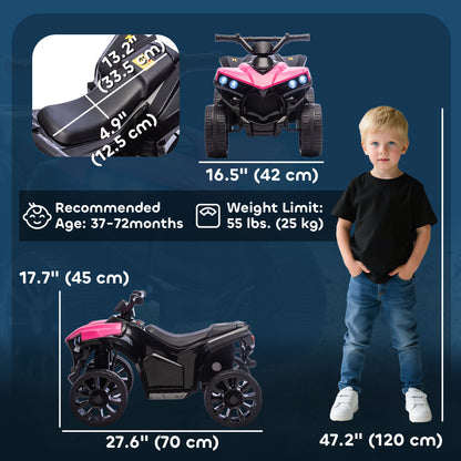 VTT électrique enfant 6V avec musique et phares