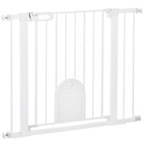 Barrière pour chien extra-large avec petite porte