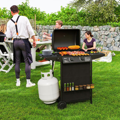 BBQ au propane portable avec brûleur latéral