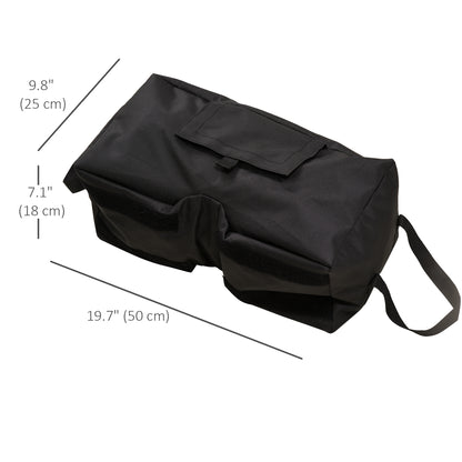 Sacs lestés pour parasol de patio, lot de 2