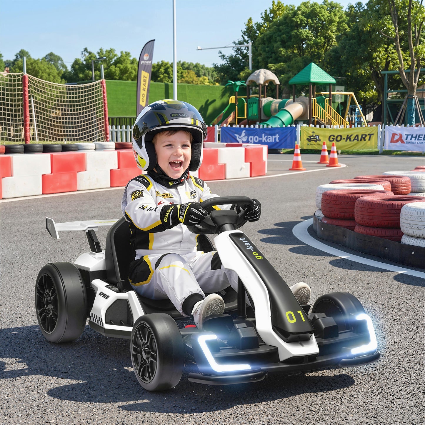 Kart électrique enfant 24V avec siège ajustable