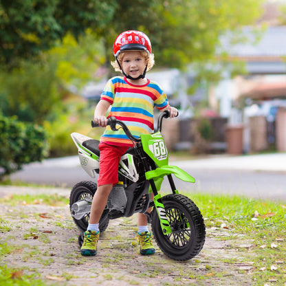 Moto électrique enfant 12V avec roues stabilisatrices