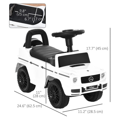 Voiture porteur Mercedes-Benz G350 pied-au-sol pour enfants