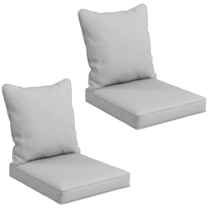 Coussins de chaise de patio ensemble de 2